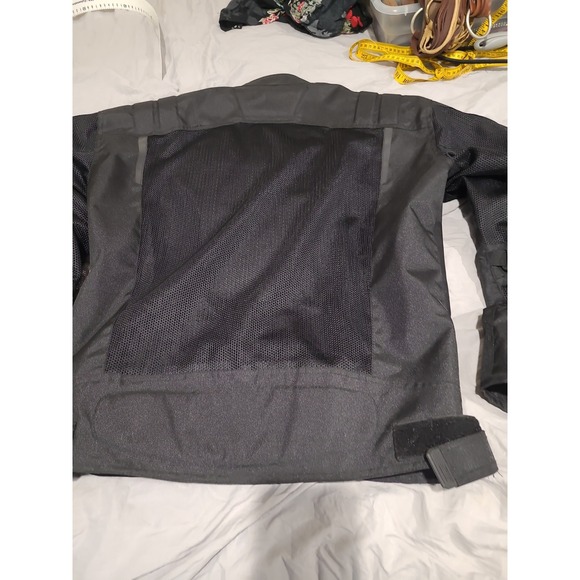 Bilt Blaze 2 Mesh Motorcycle Riding vented Jacket Men SZ Lg. Tall black armor - Picture 9 of 12